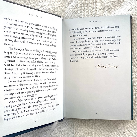 Set of 3 by Sarah Young - Jesus Calling + Dear Jesus + Jesus Always Workbook - Picture 8 of 17